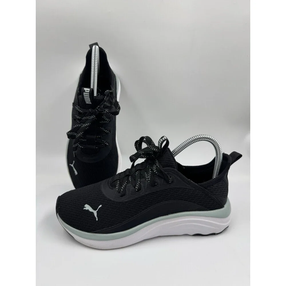 PUMA Sophia EVO Women’s Softride Running Walking Lightweight Sneaker Black Sz 6